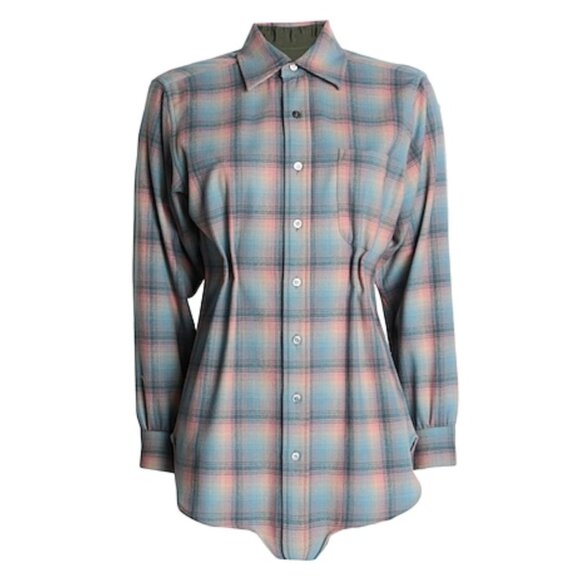 MAISON MARGIELA Pendelton Check Romper Size 38 - Picture 1 of 9